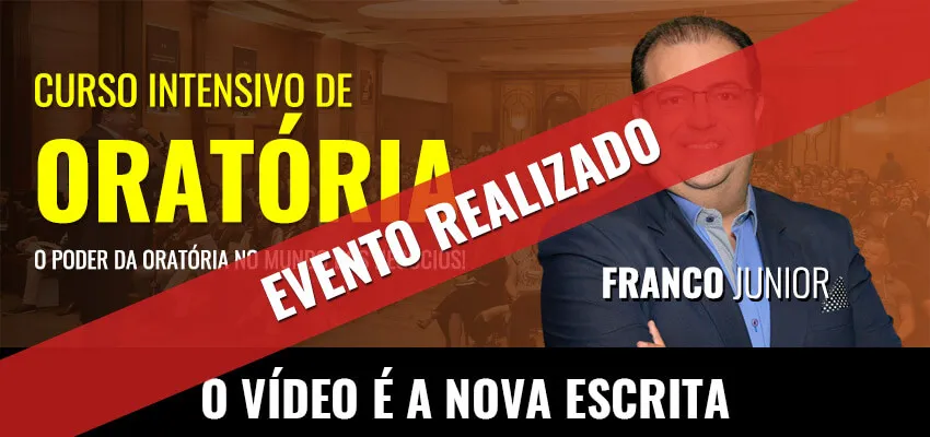 Curso Intensivo de Oratória Janeiro 2021