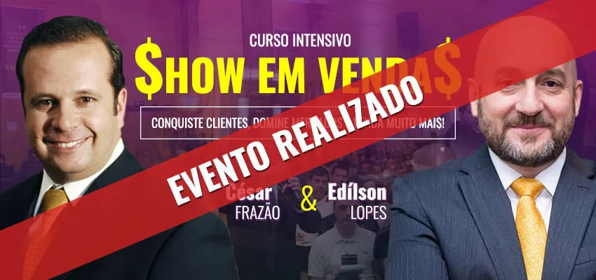 Curso Intensivo Show em Vendas