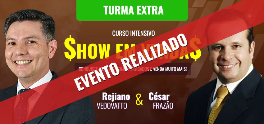 Turma Extra Curso Intensivo Show em Vendas 2021